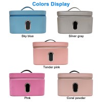 Voice Prompts UV Sterilizer Bag Cleaner Cosmetic Nail Tools Sanitizer Bag Toothbrush Beauty Cellphone Disinfection UVC Sterilizer Bag